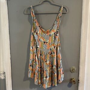 Tallow Chic Geometric Print Mini Dress‎ Size 2